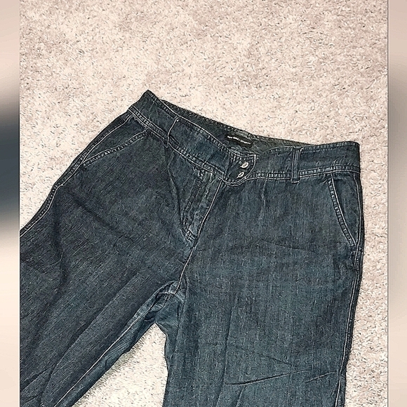 Gouchos by New York & Co, dark wash denim, 12 - Picture 2 of 6